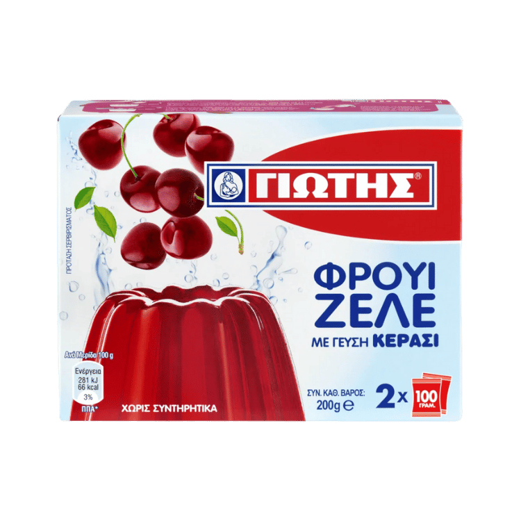 Fruchtgelee Kirsche (200g) Jotis von Jotis bei Araxxon  - Hochwertiges griechisches Produkt.   Fruchtgelee Kirsche (200g) Jotis από Jotis στο Araxxon  - Αυθεντικό ελληνικό προϊόν.